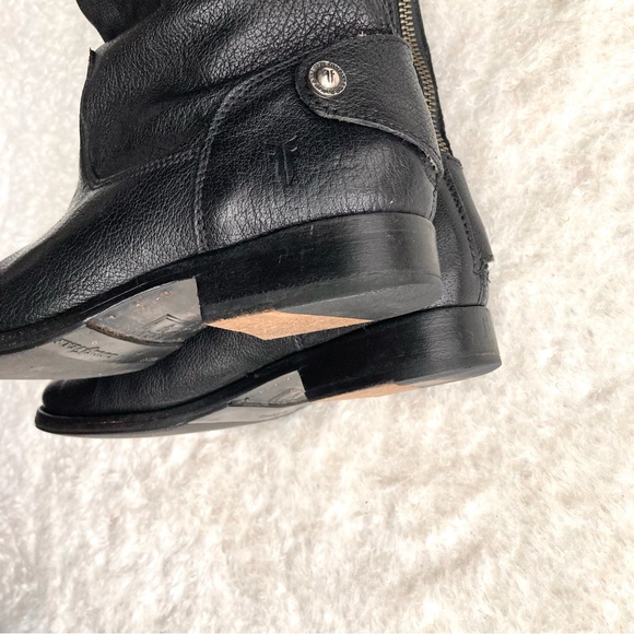 Frye Black Size 7 Melissa Back Zipper Boots - Picture 11 of 16
